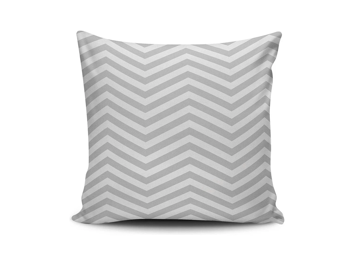 Coussin gris motif graphique IZMIR