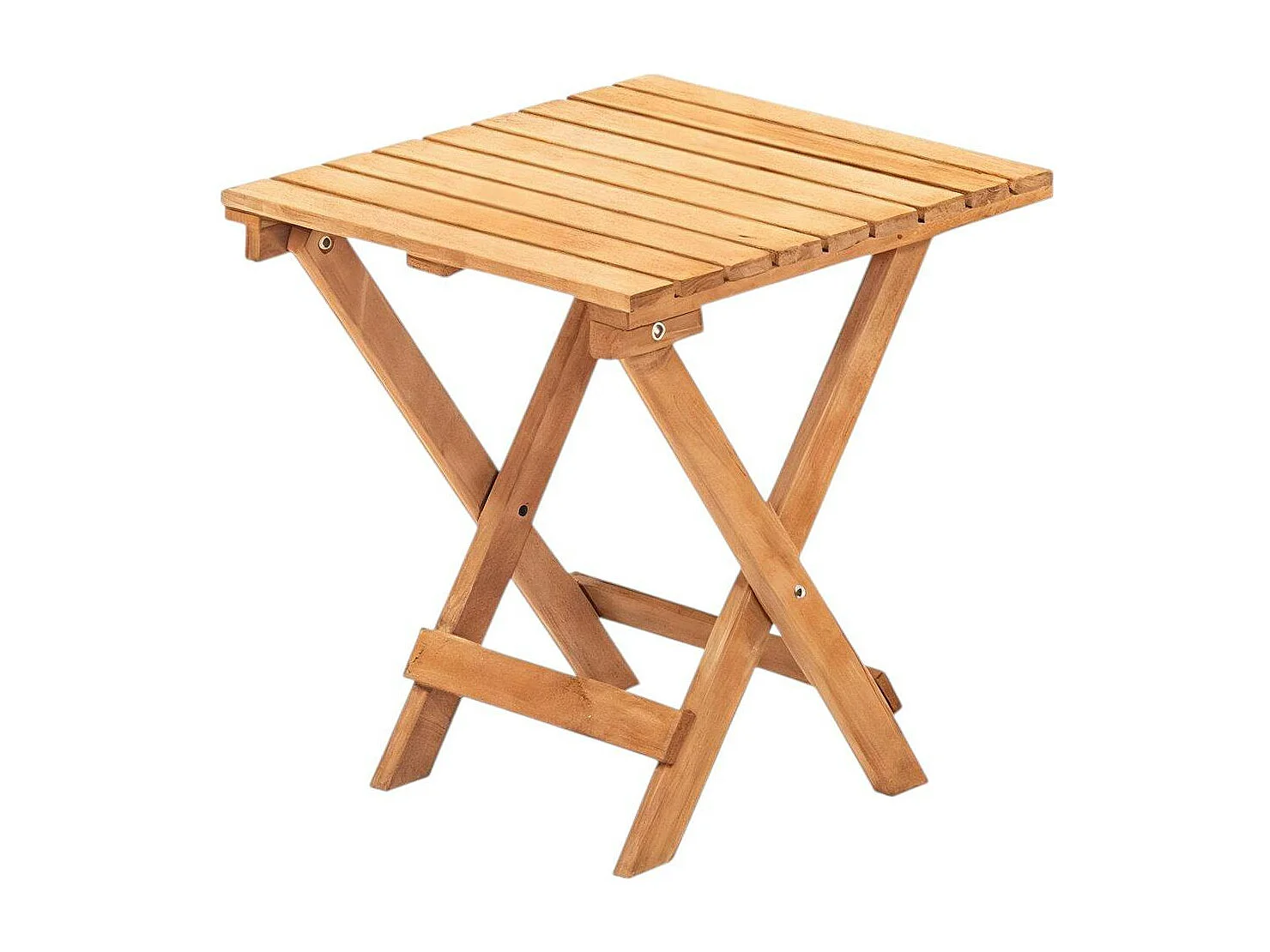 Salon jardin détente 2 places - bois et toile SORA