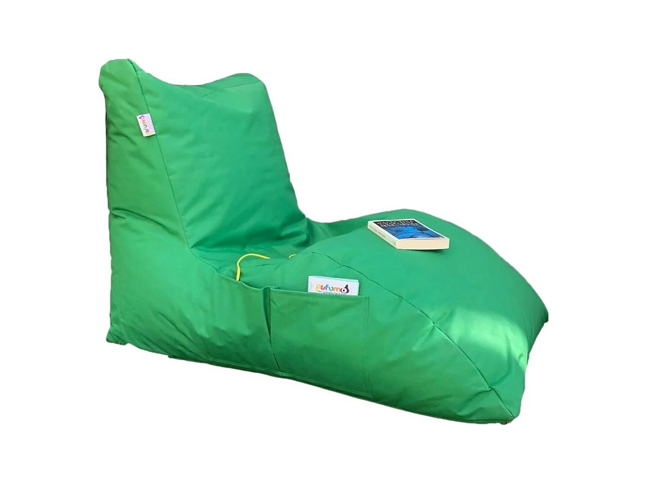 Pouf bain de soleil XXL imperméable – vert ARTA