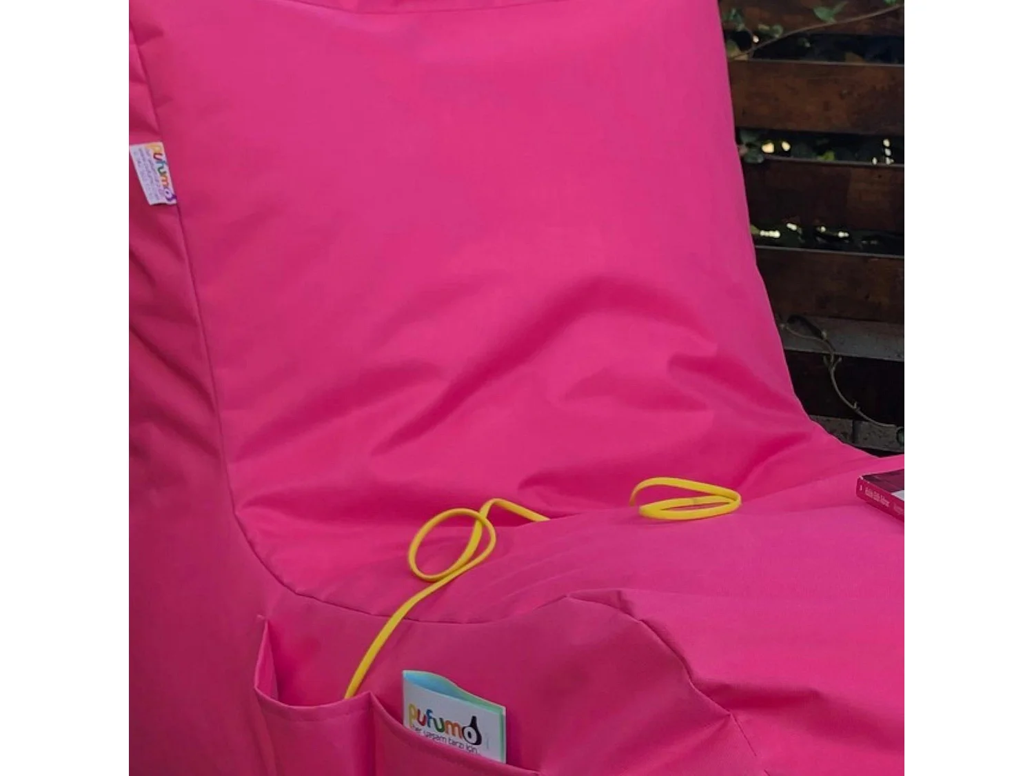 Pouf bain de soleil XXL imperméable – rose ARTA