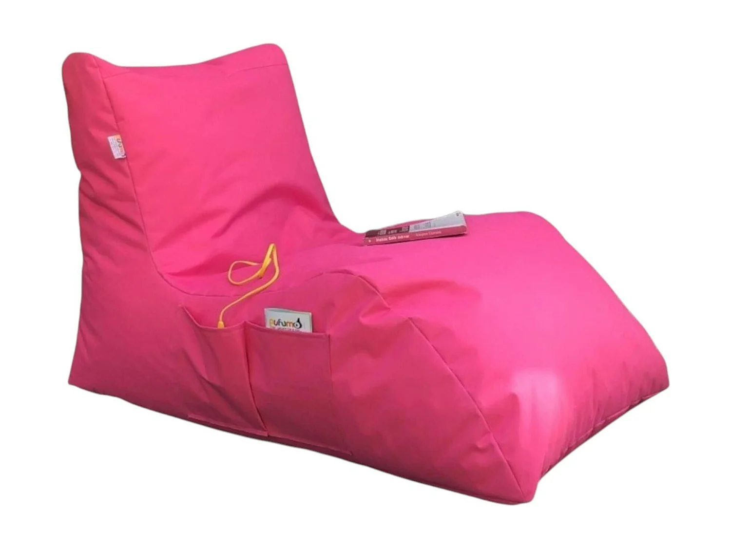 Pouf bain de soleil XXL imperméable – rose ARTA