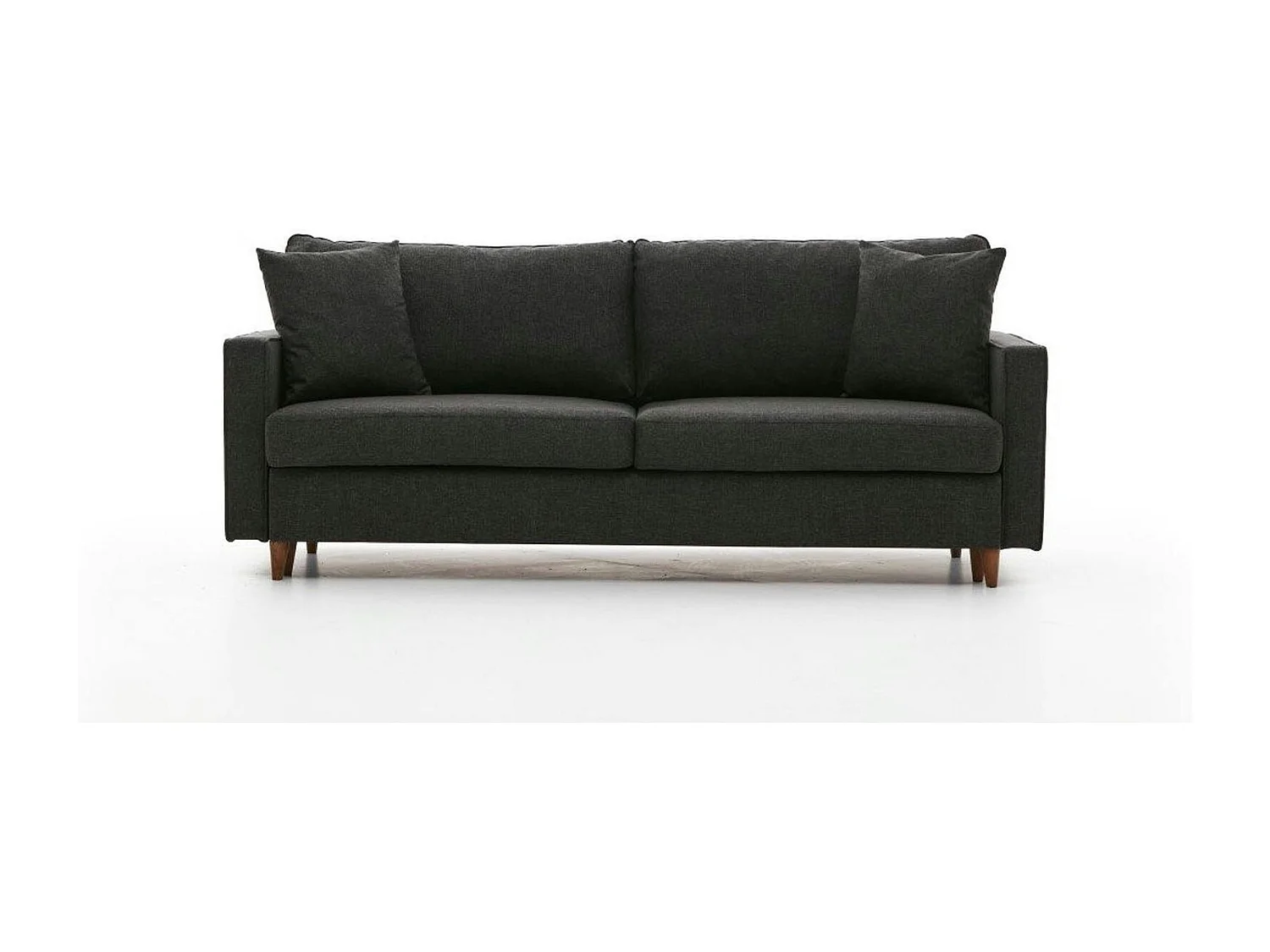 Canapé-lit 3 places anthracite COMO