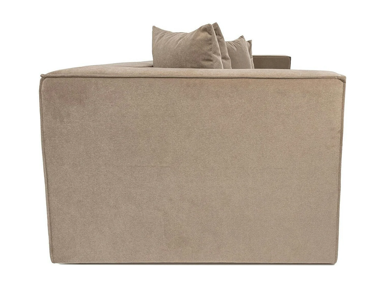 Canapé en lin 3 places - taupe COLLIOURE