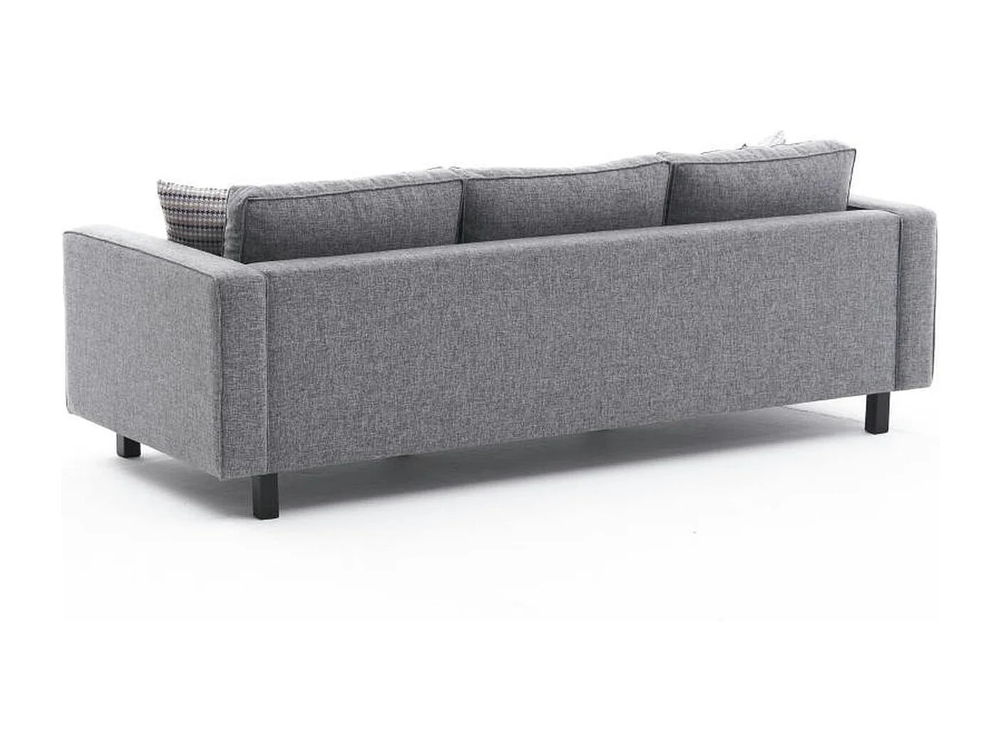 Canapé 3 places gris - pieds droits CORTONA