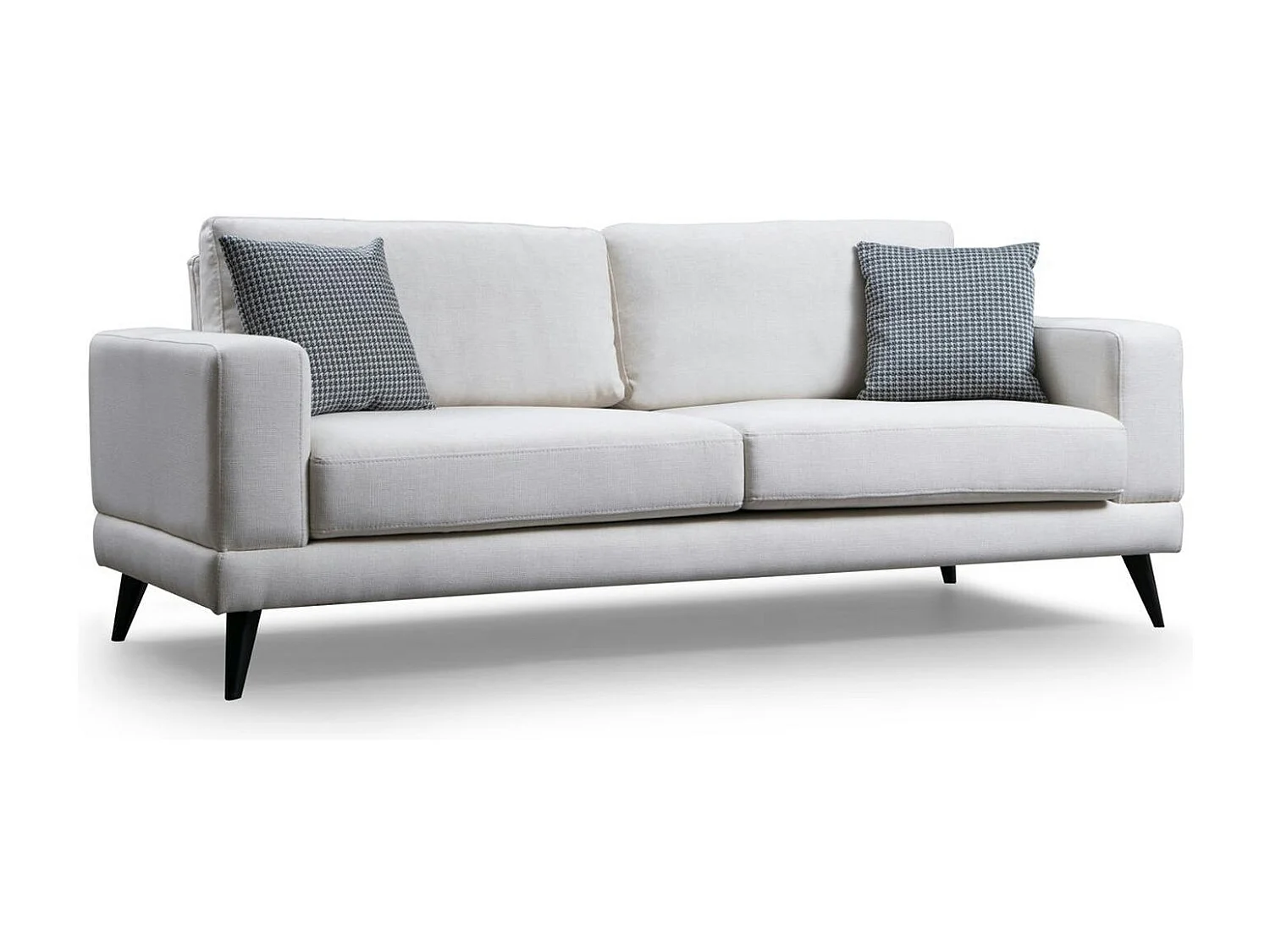 Canapé 3 places beige crème - style contemporain VENCE