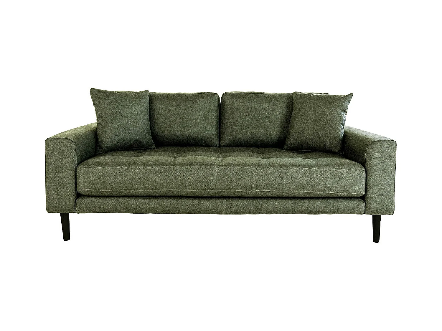 Canapé 2 places 1/2 vert nature AMSTERDAM