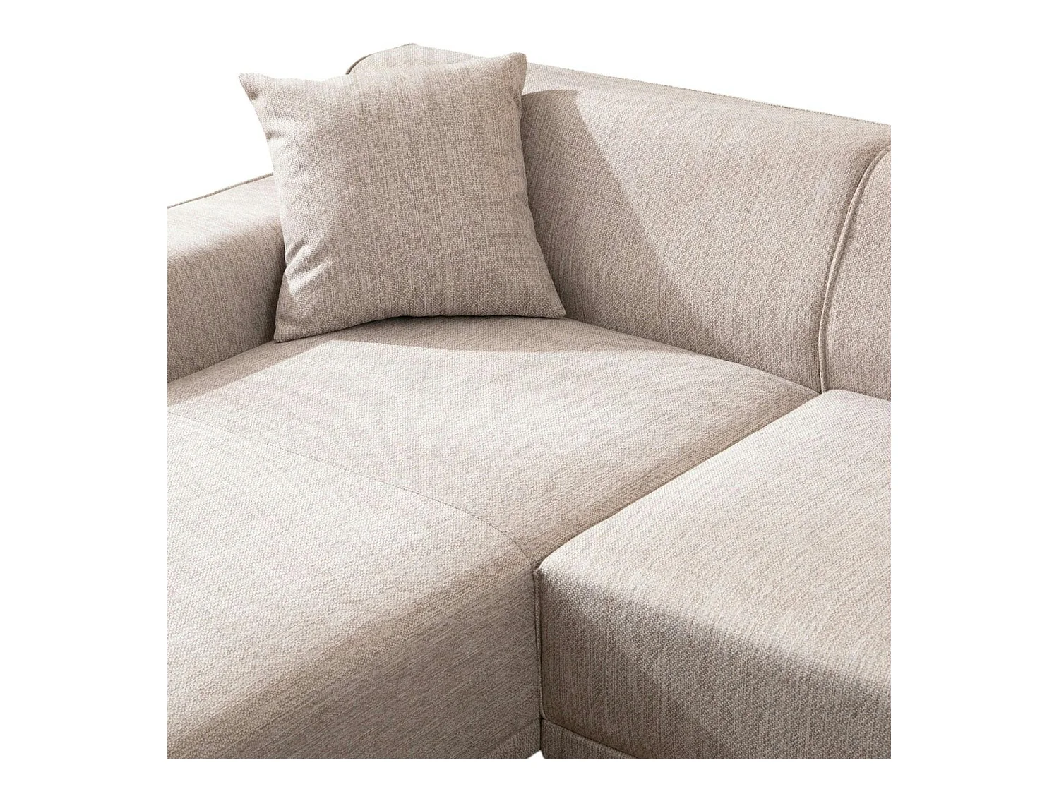 Canapé d'angle sable - côté gauche ORSAY