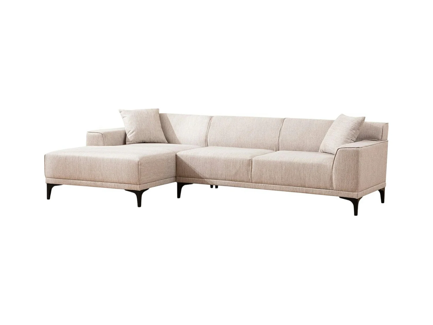 Canapé d'angle sable - côté gauche ORSAY