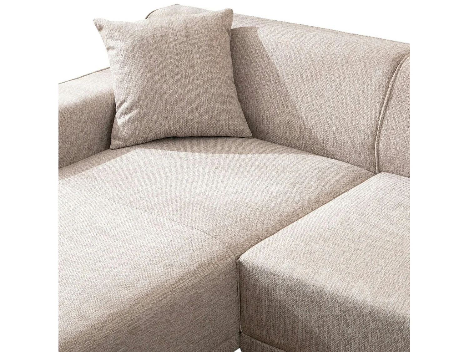 Canapé d'angle sable - côté gauche ORSAY