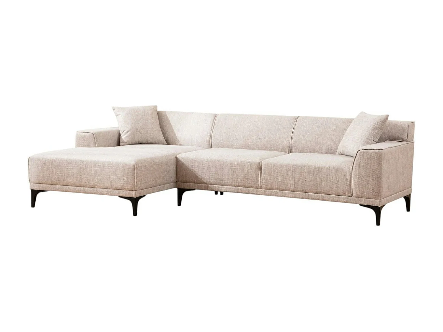 Canapé d'angle sable - côté gauche ORSAY