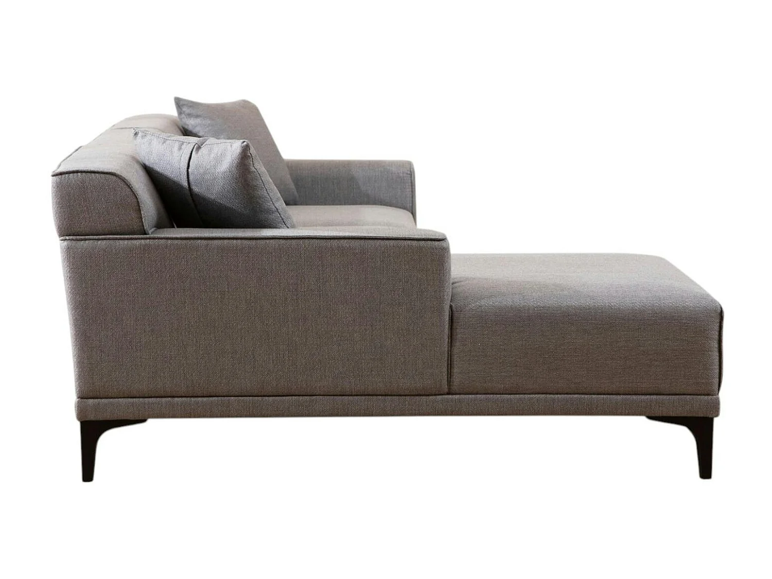 Canapé d'angle gris clair - côté gauche ORSAY