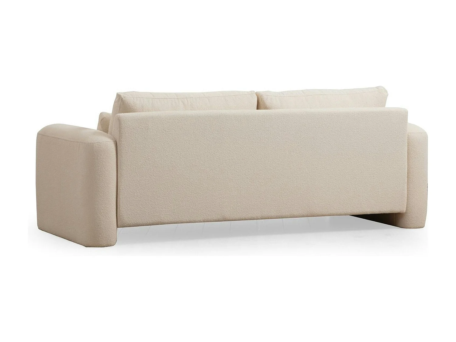 Canapé 3 places crème - forme organique LUCCA