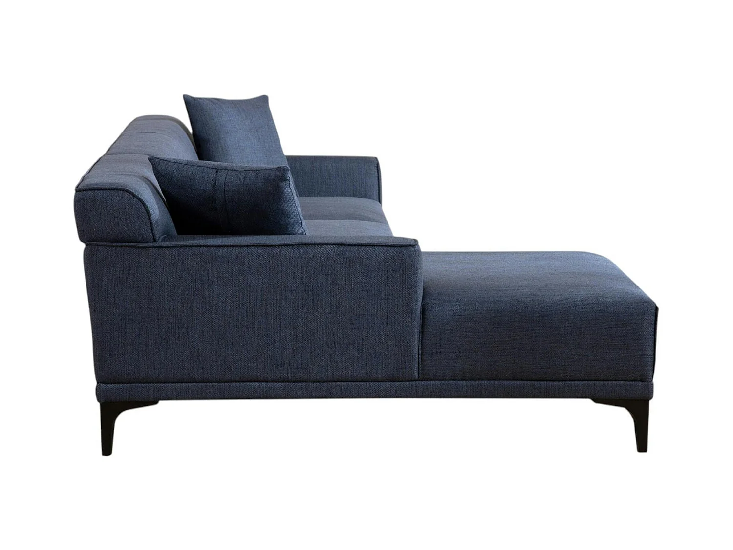 Canapé d'angle bleu - côté gauche ORSAY