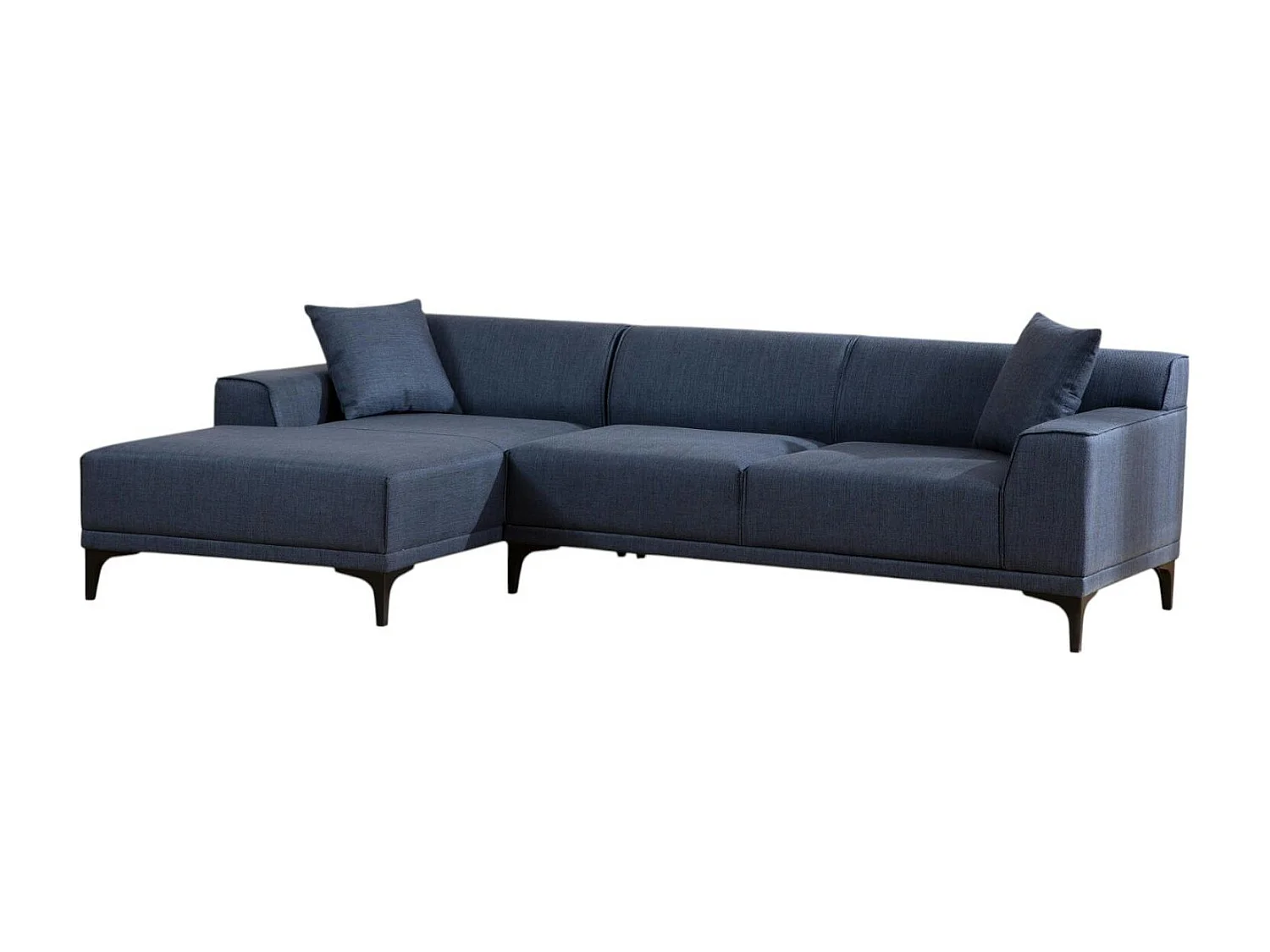 Canapé d'angle bleu - côté gauche ORSAY