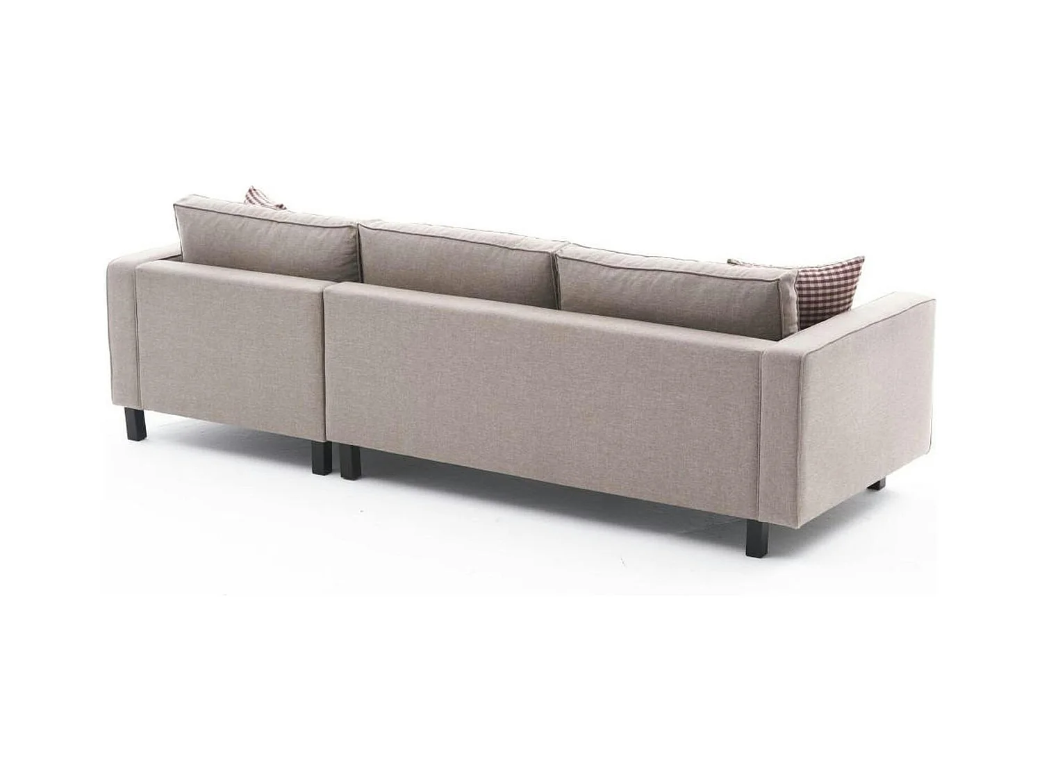 Canapé d'angle beige - côté droit CORTONA