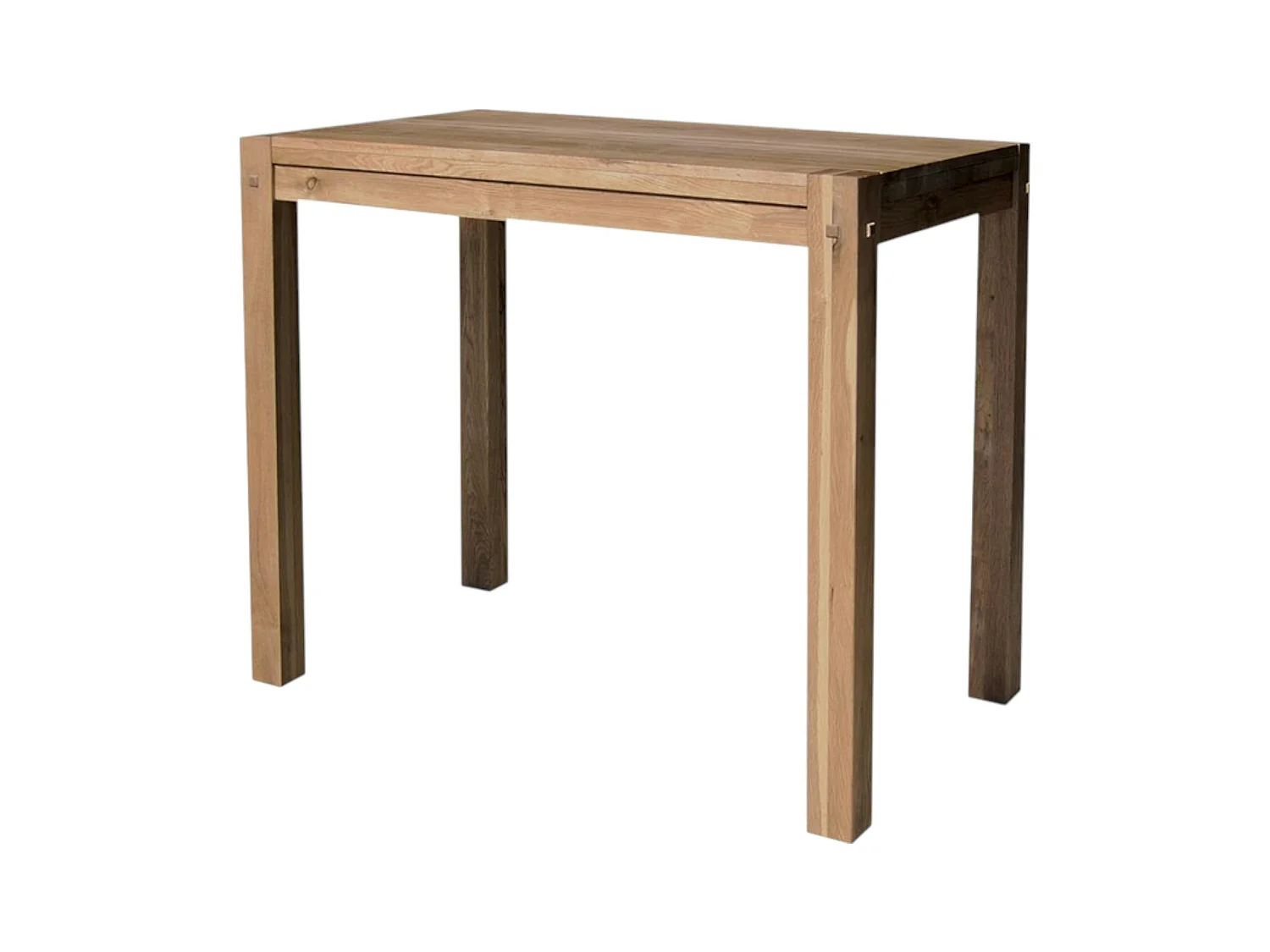 Table haute de cuisine en bois - plateau chêne 150 cm FJORD