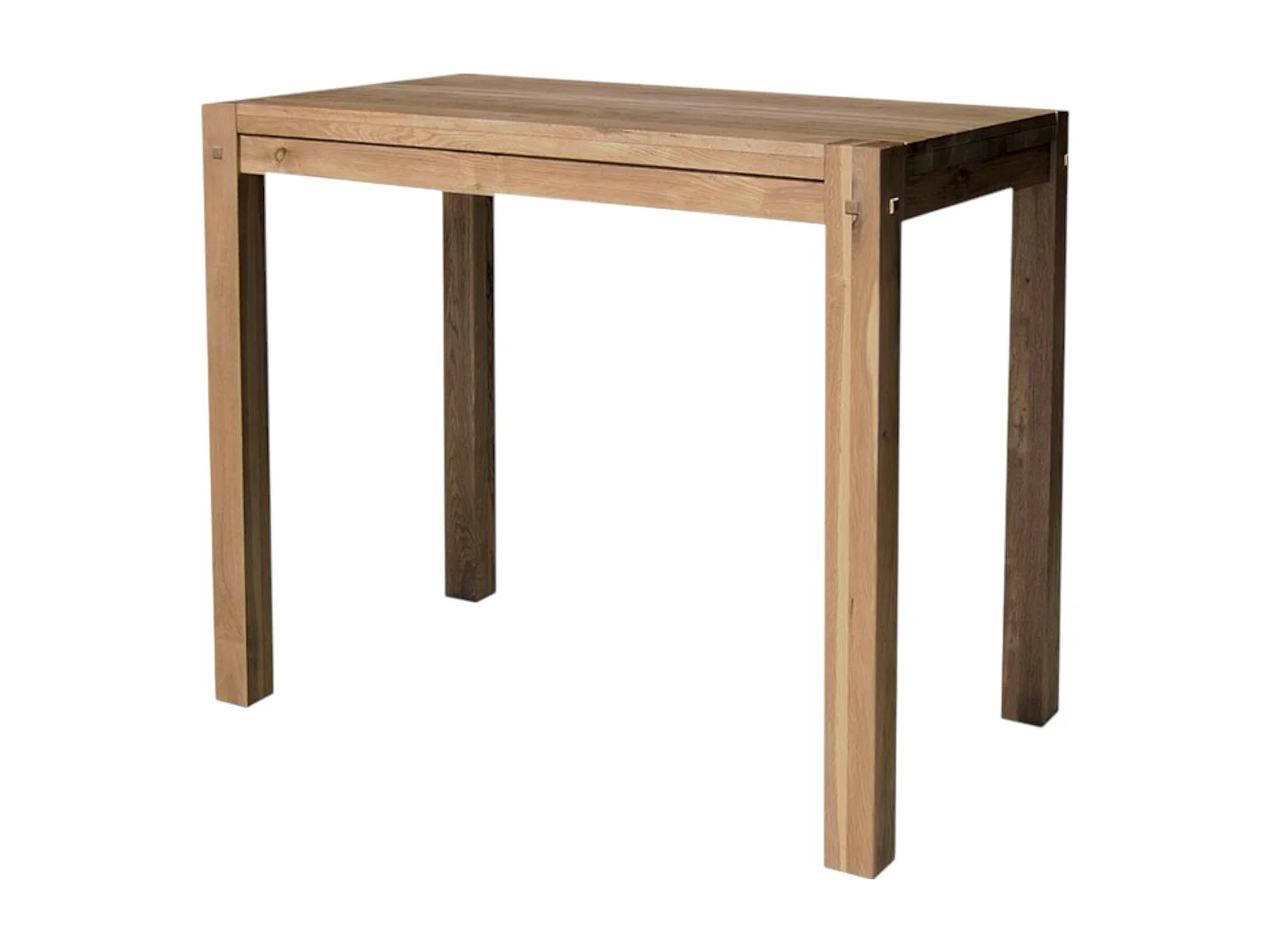 Table haute de cuisine en bois - plateau chêne 150 cm FJORD