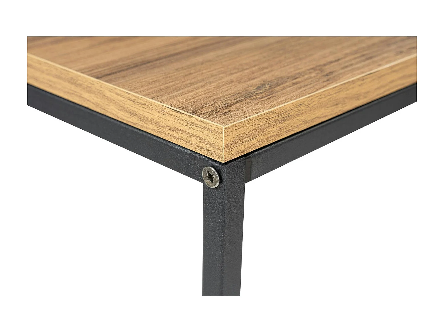 Console d'entrée moderne - plateau effet bois JENA