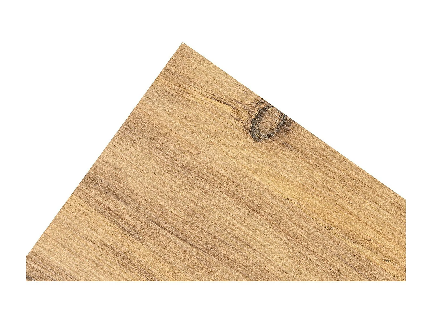 Console d'entrée moderne - plateau effet bois JENA