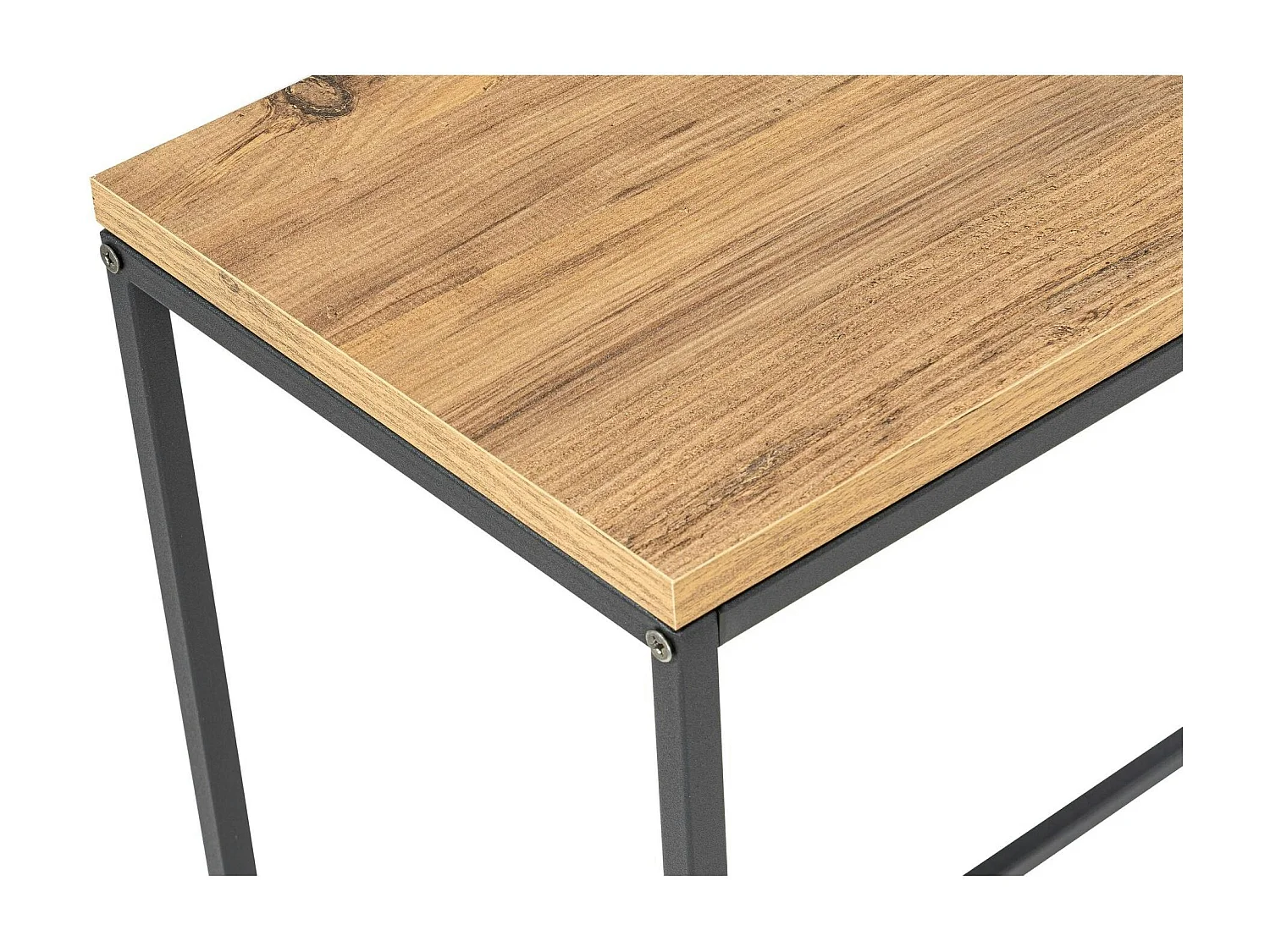 Console d'entrée moderne - plateau effet bois JENA