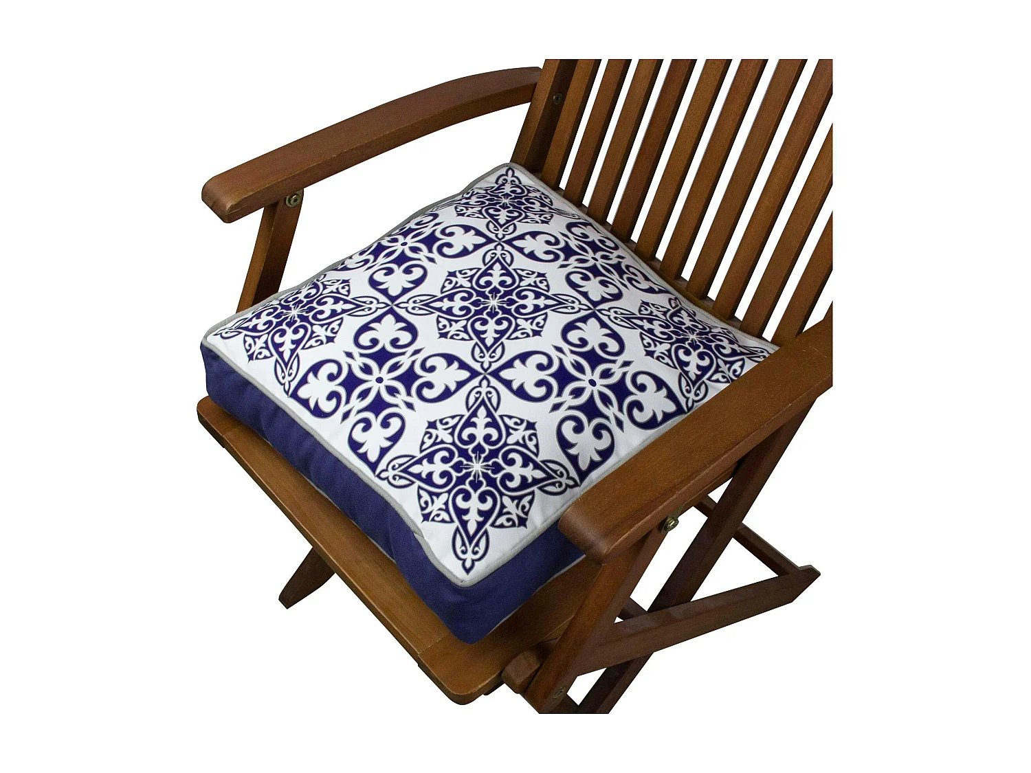 Galette de chaise rembourrée – carreaux de ciment IZMIR