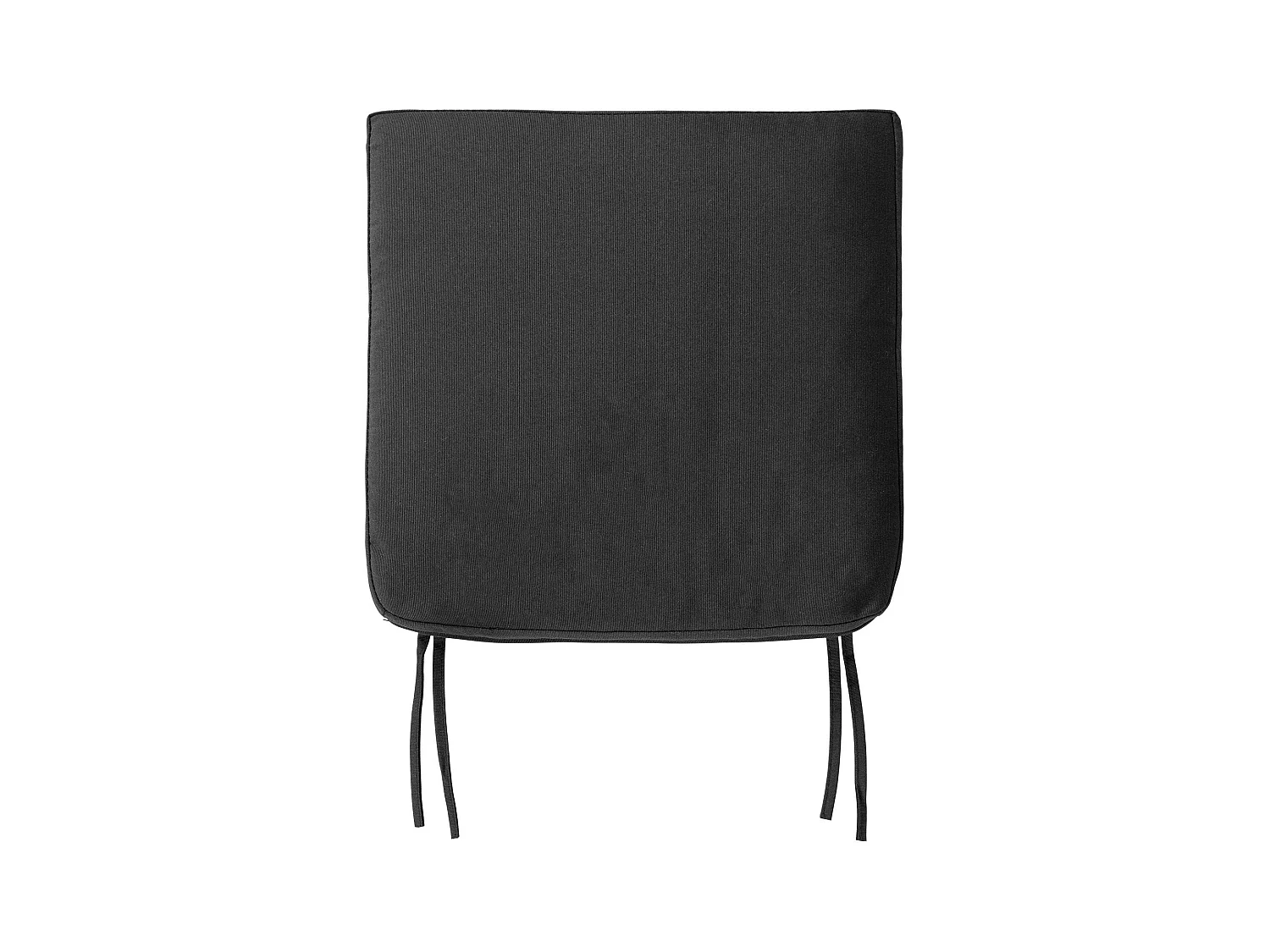 Galette de chaise noire MENDOZA