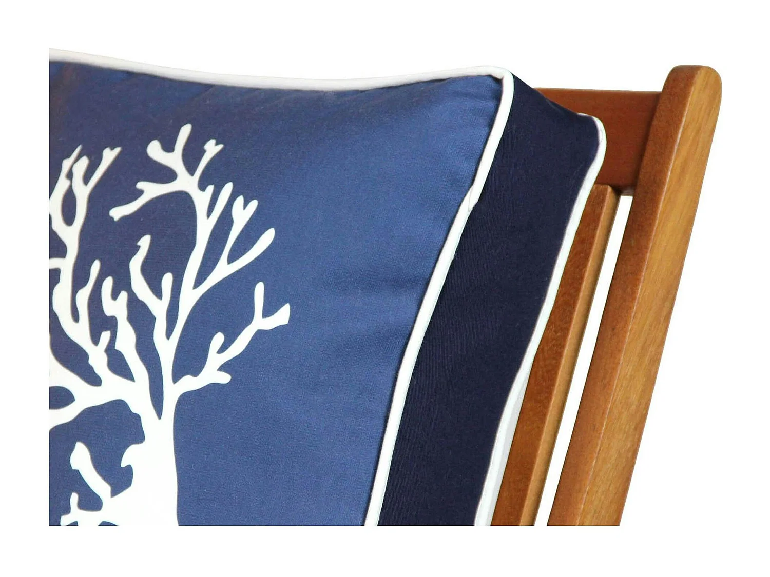 Galette de chaise rembourrée – motif marin IZMIR