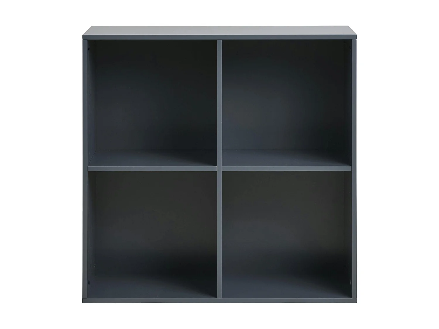 Etagère cube murale 4 zones, couleur gris orage TALLINN