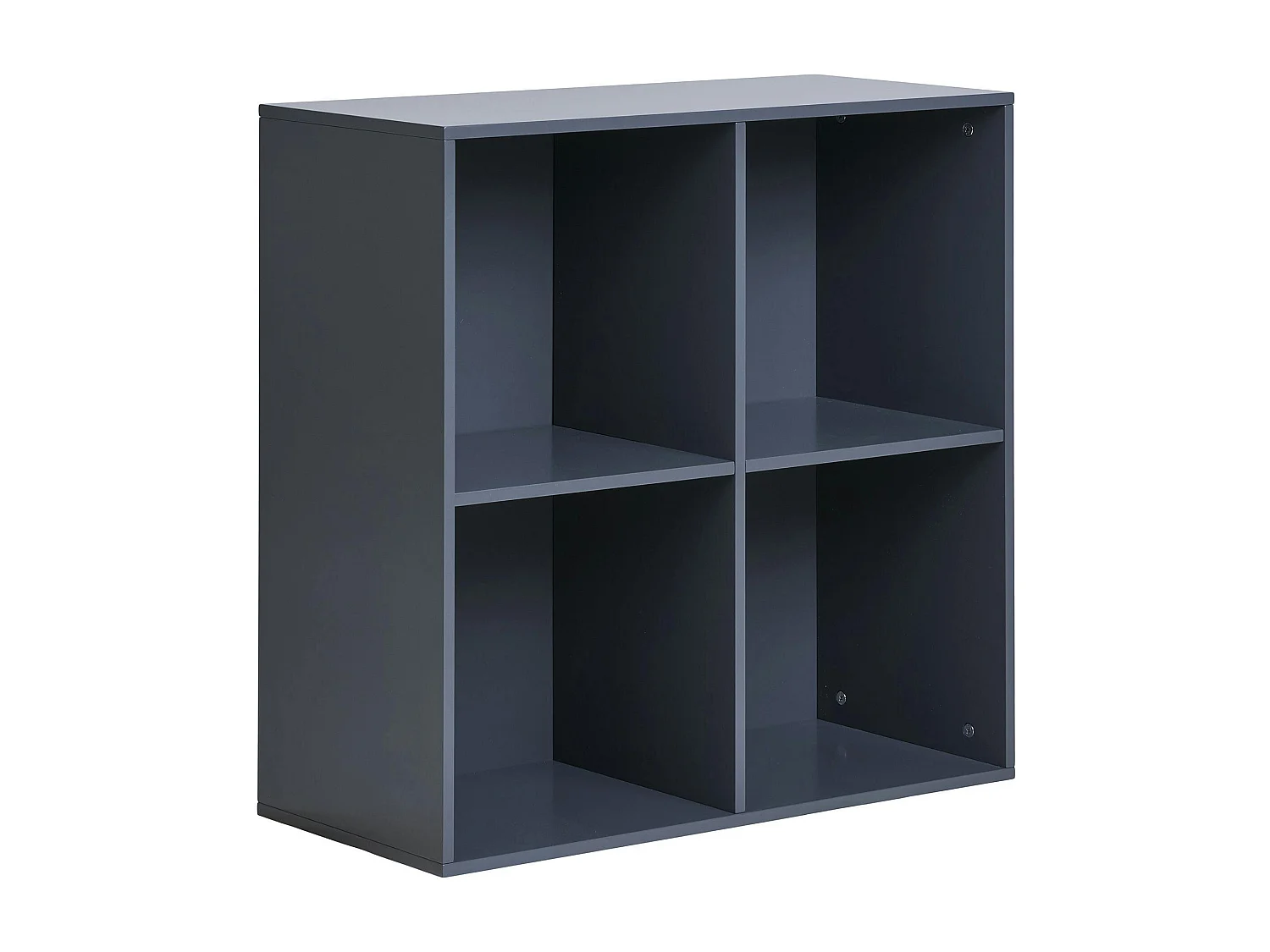Etagère cube murale 4 zones, couleur gris orage TALLINN