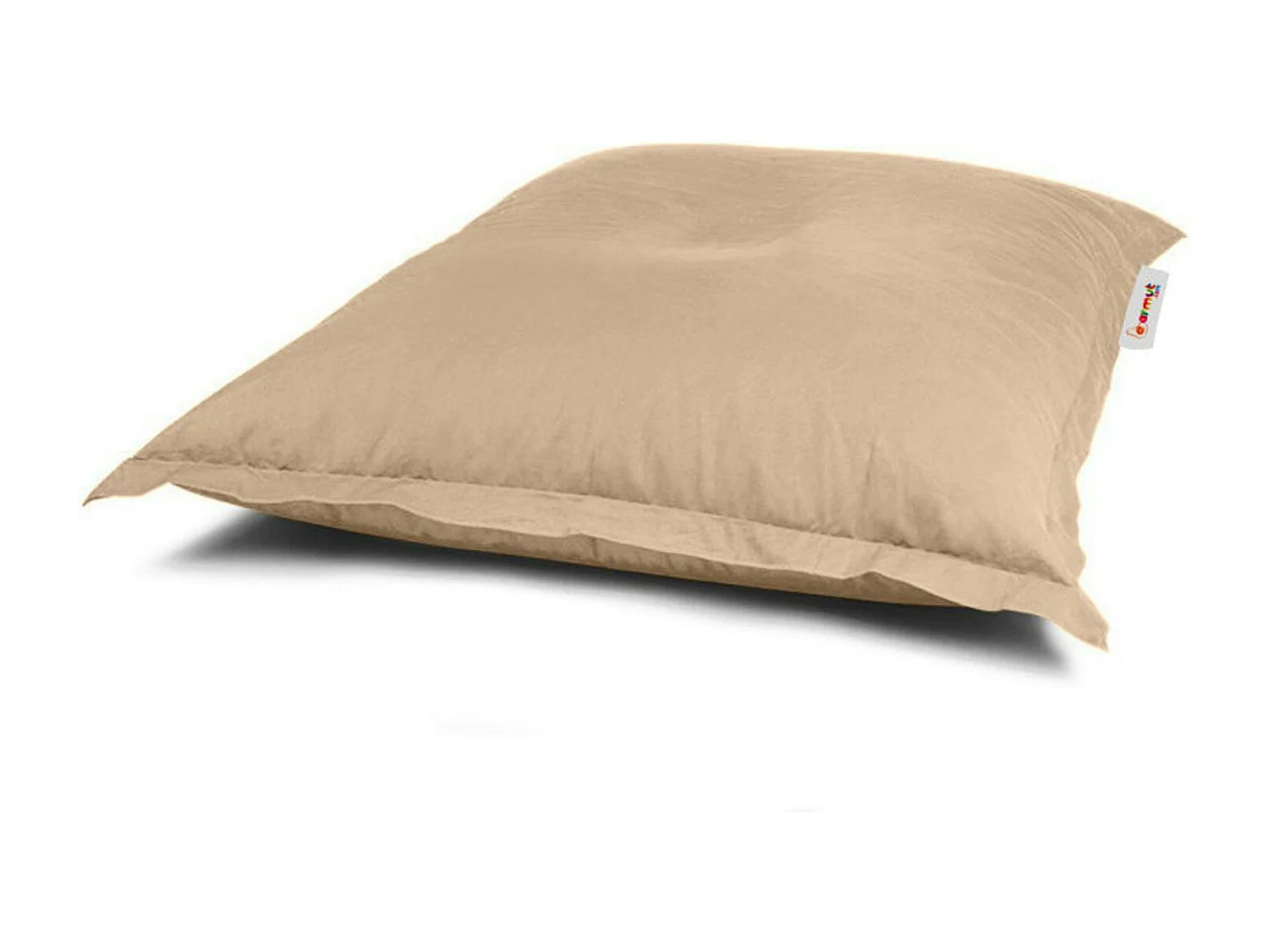 Pouf coussin de sol extérieur taupe - 100 cm ARTA
