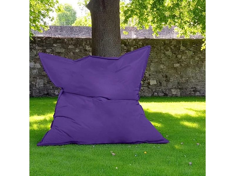 Pouf XXL extérieur violet 180 cm ARTA
