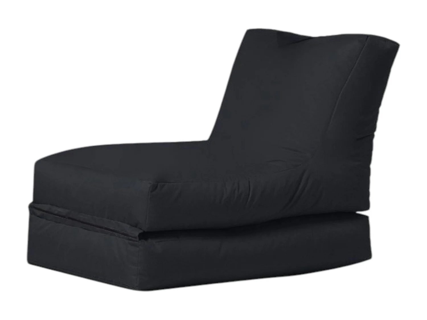 Pouf bain de soleil extérieur noir ARTA