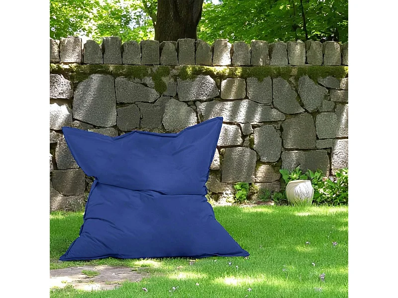 Pouf XXL extérieur bleu 180 cm ARTA