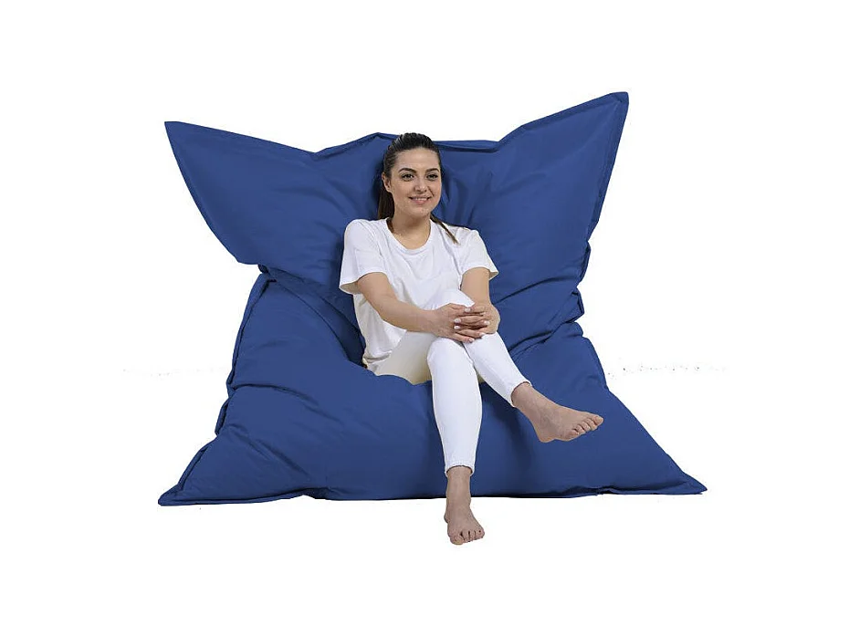 Pouf XXL extérieur bleu 180 cm ARTA