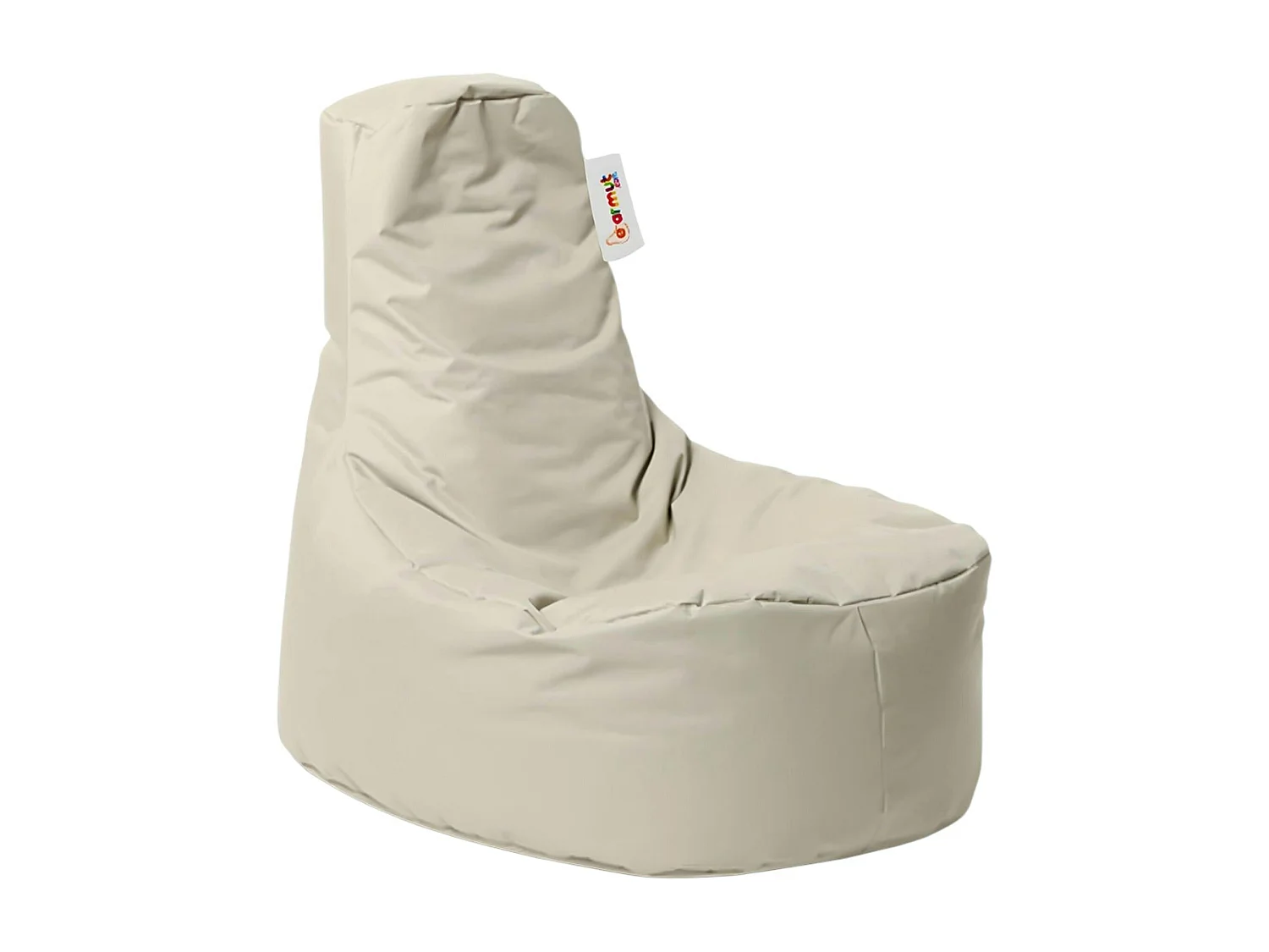 Pouf poire extérieur gris ARTA