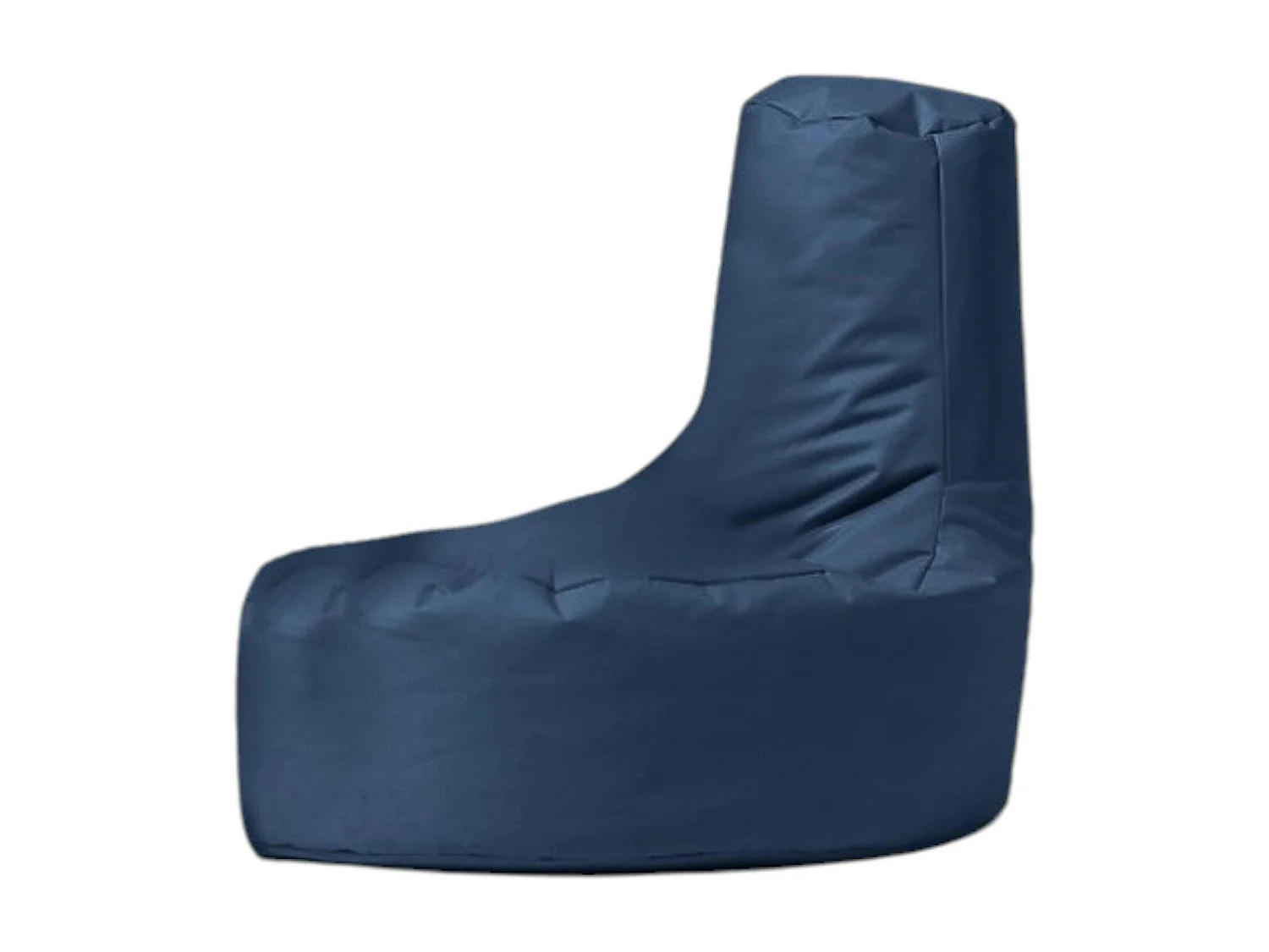 Pouf poire extérieur bleu foncé ARTA