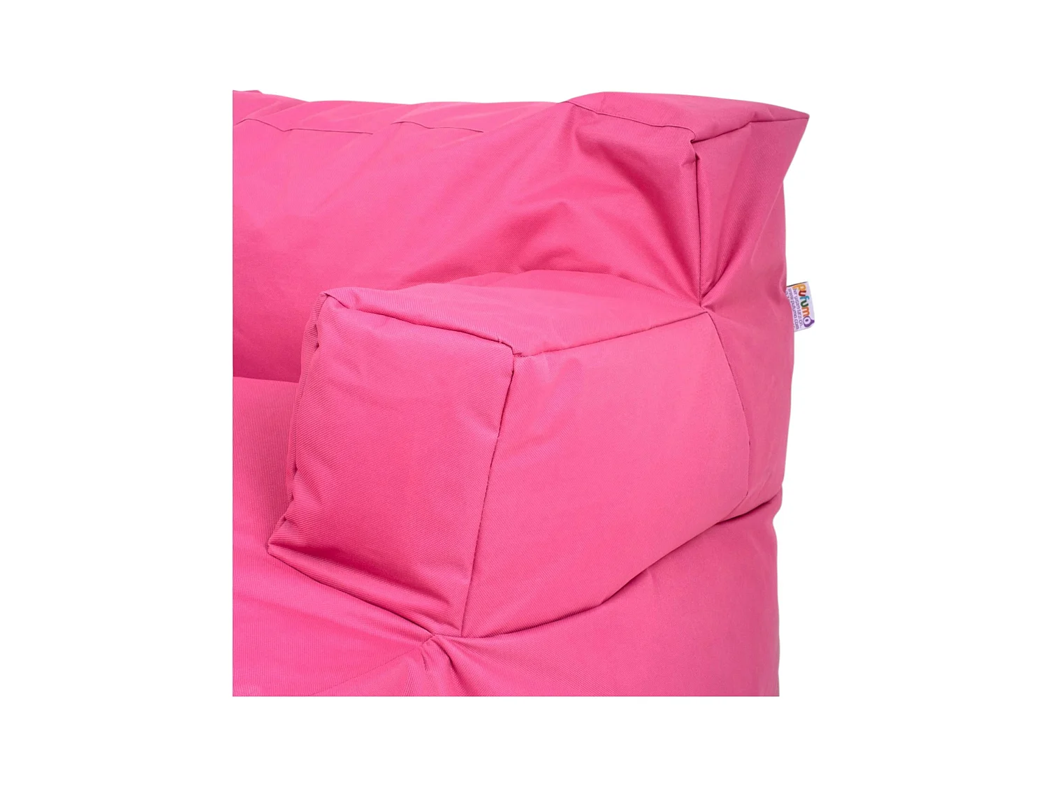 Pouf XXL extérieur avec accoudoirs - rose ARTA