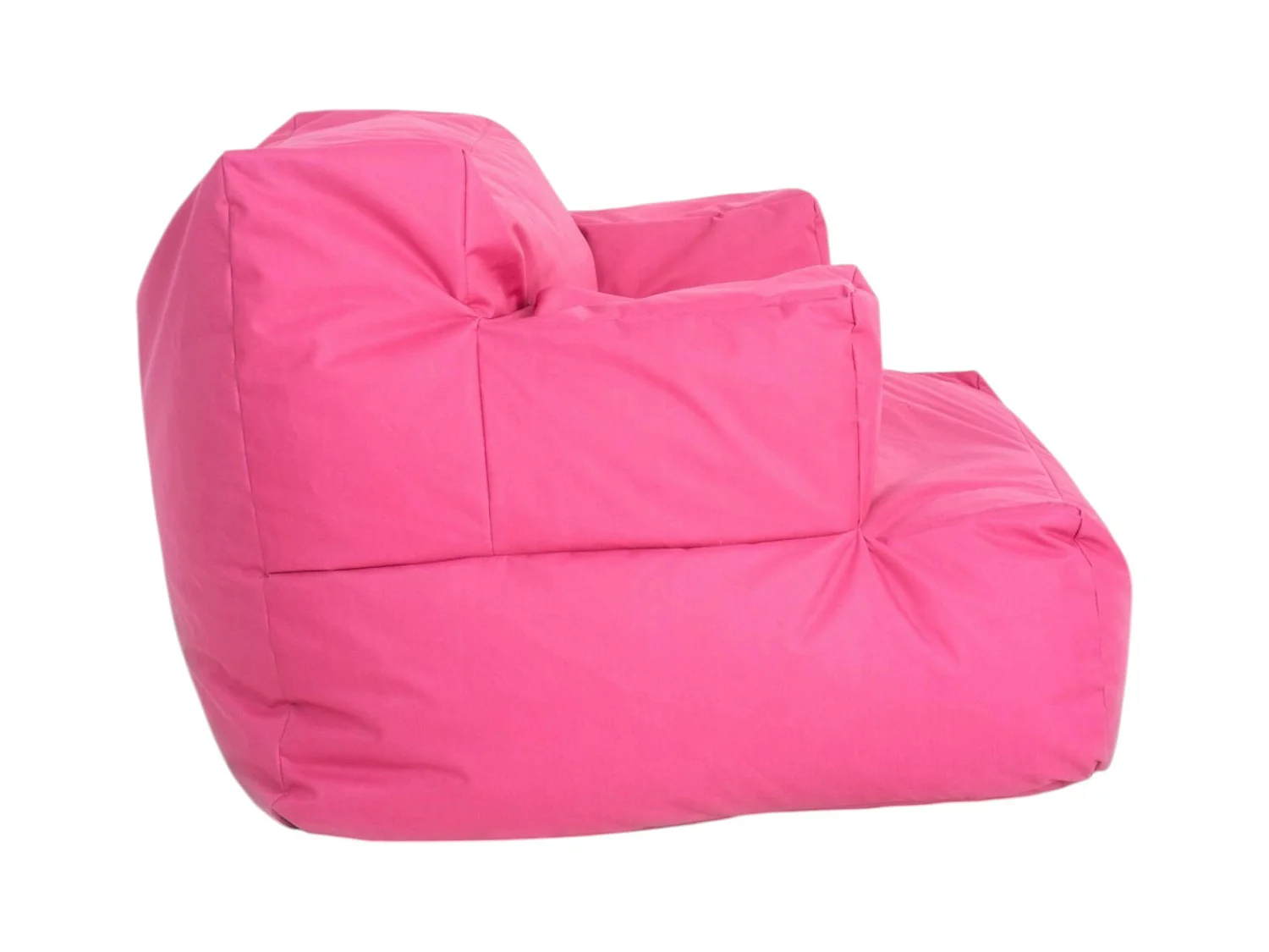 Pouf XXL extérieur avec accoudoirs - rose ARTA