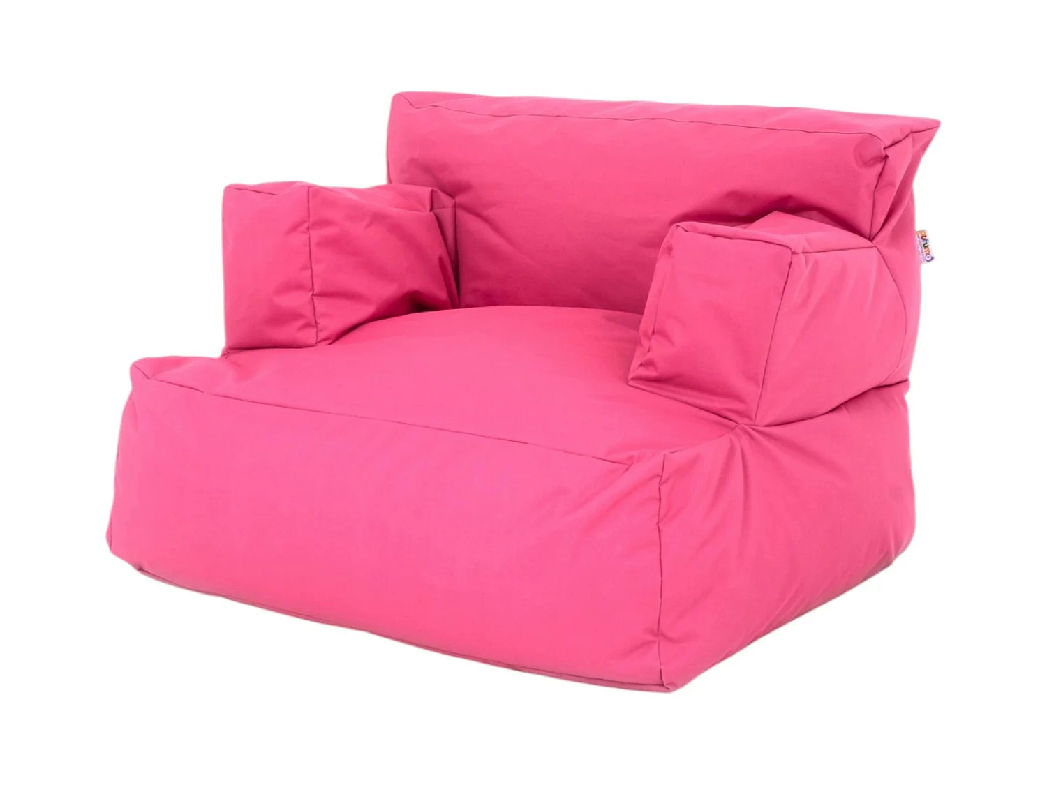 Pouf XXL extérieur avec accoudoirs - rose ARTA