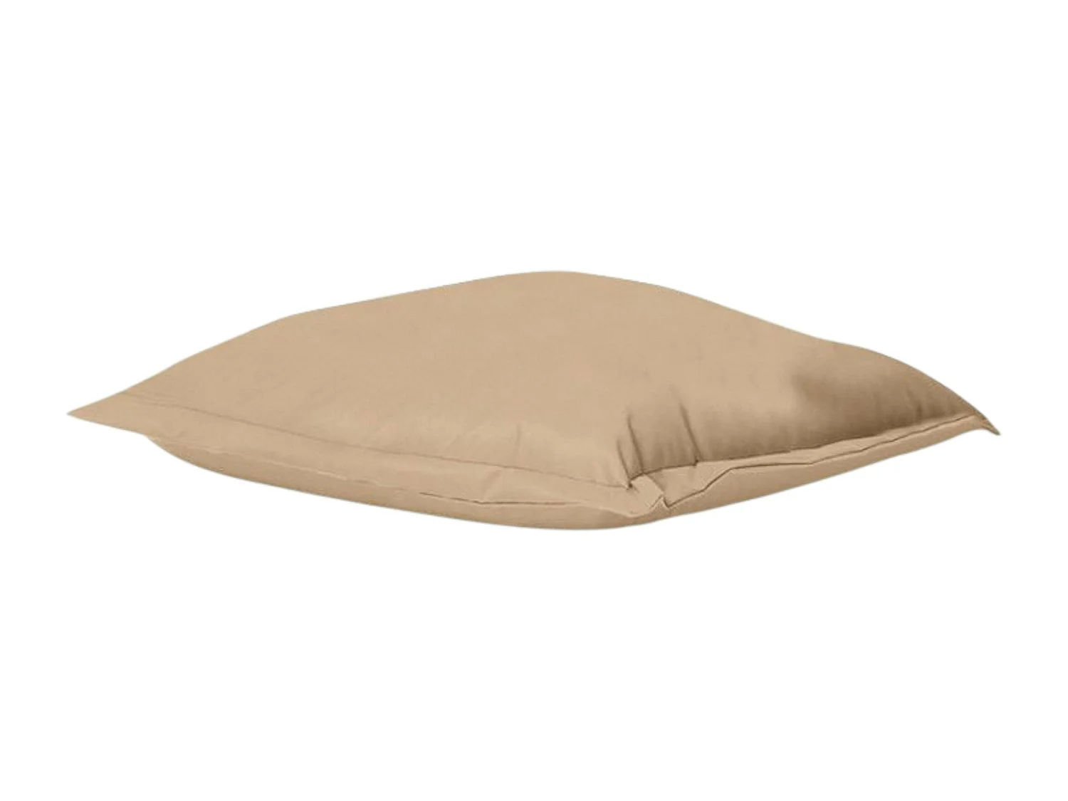 Pouf coussin de sol extérieur imperméable - taupe ARTA