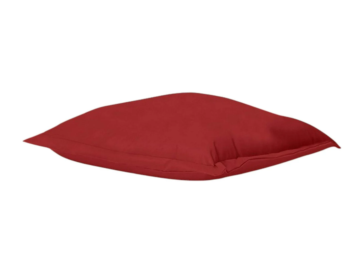 Pouf coussin de sol extérieur imperméable - rouge ARTA