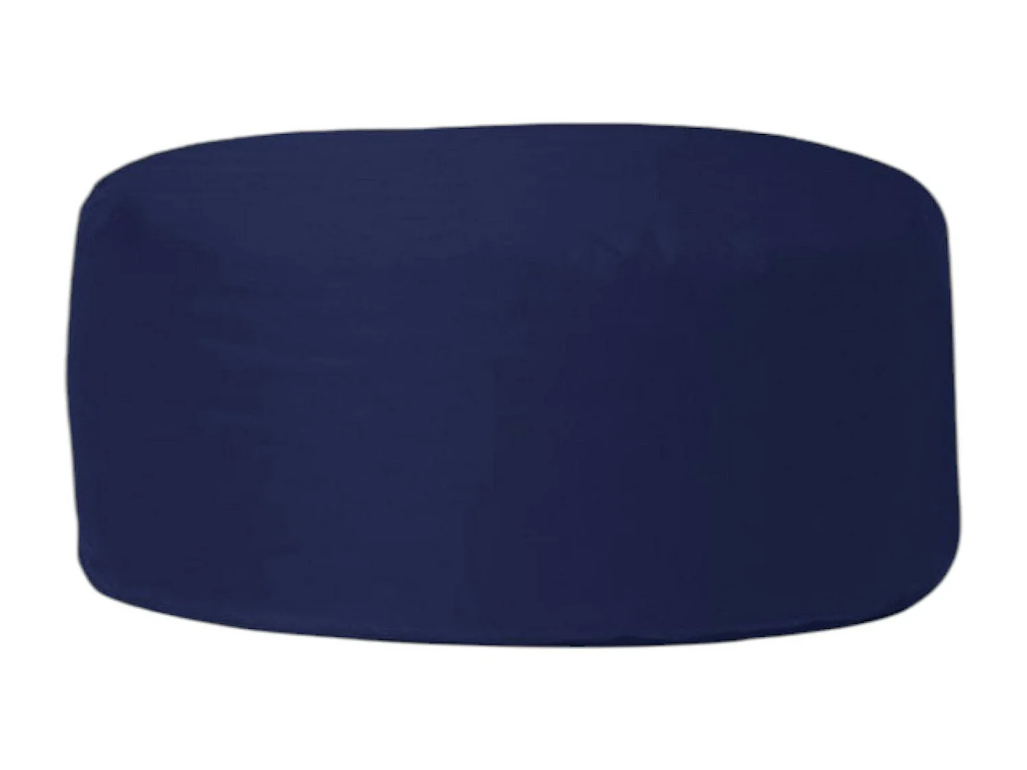 Pouf extérieur imperméable bleu foncé - forme ronde ARTA