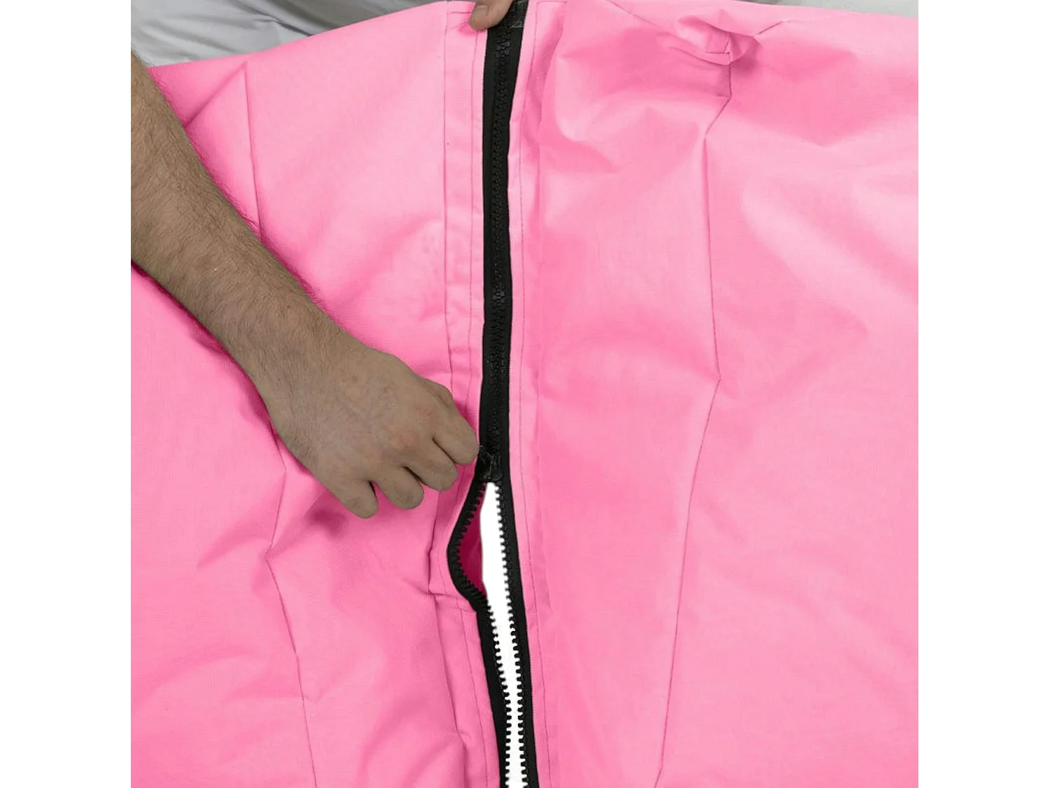 Pouf bain de soleil extérieur rose ARTA