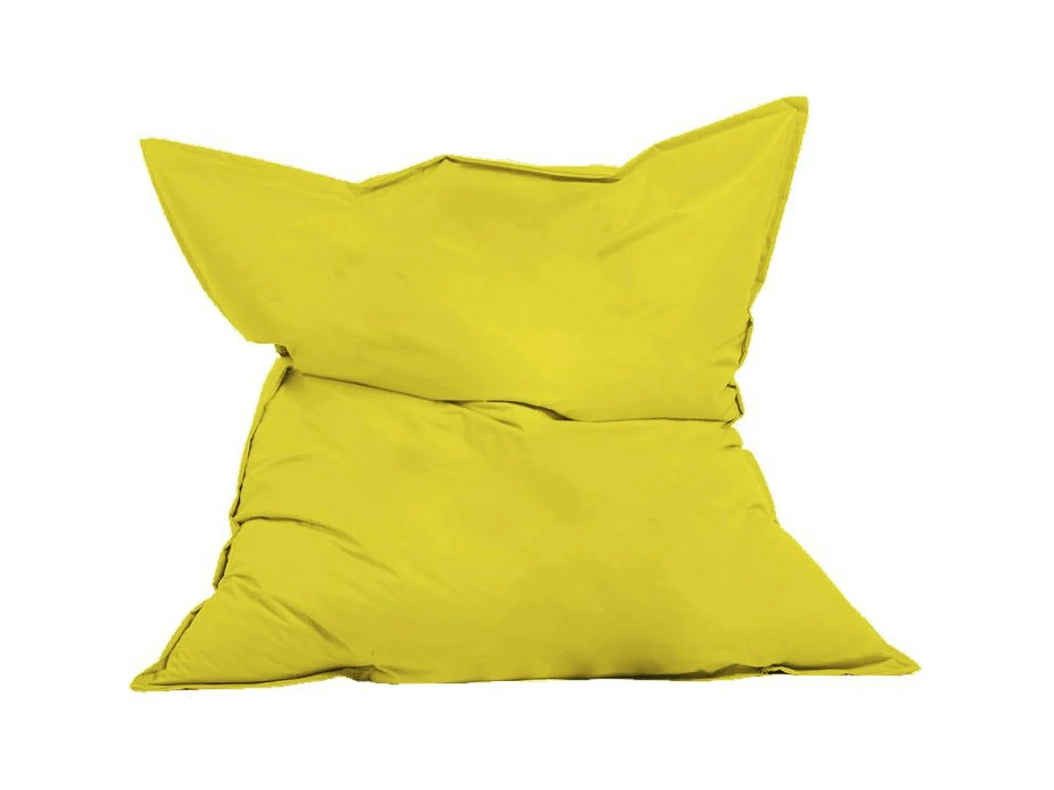 Pouf XXL extérieur jaune 180 cm ARTA