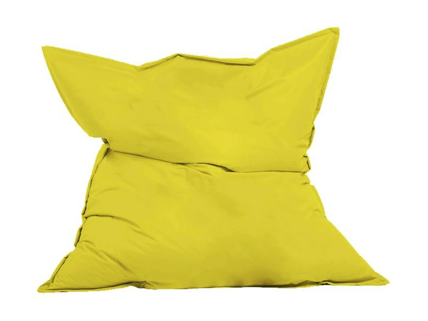 Pouf XXL extérieur jaune 180 cm ARTA