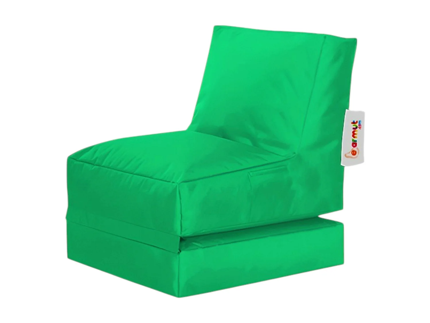 Pouf bain de soleil extérieur vert ARTA
