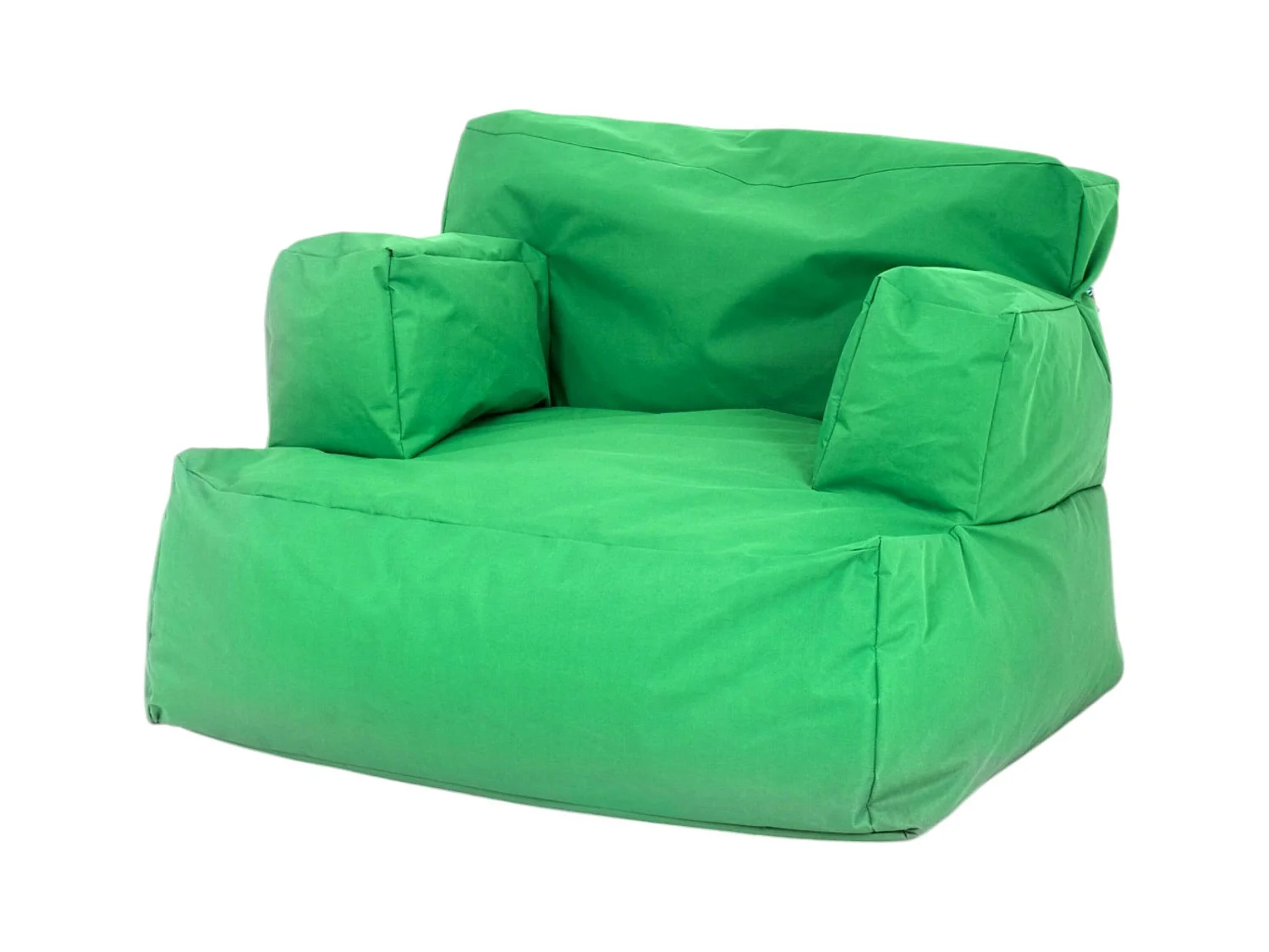 Pouf XXL extérieur avec accoudoirs - vert ARTA