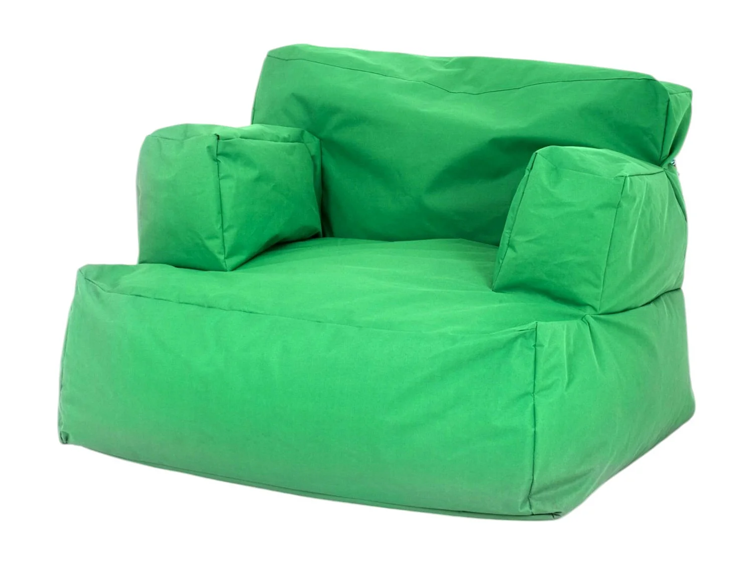 Pouf XXL extérieur avec accoudoirs - vert ARTA