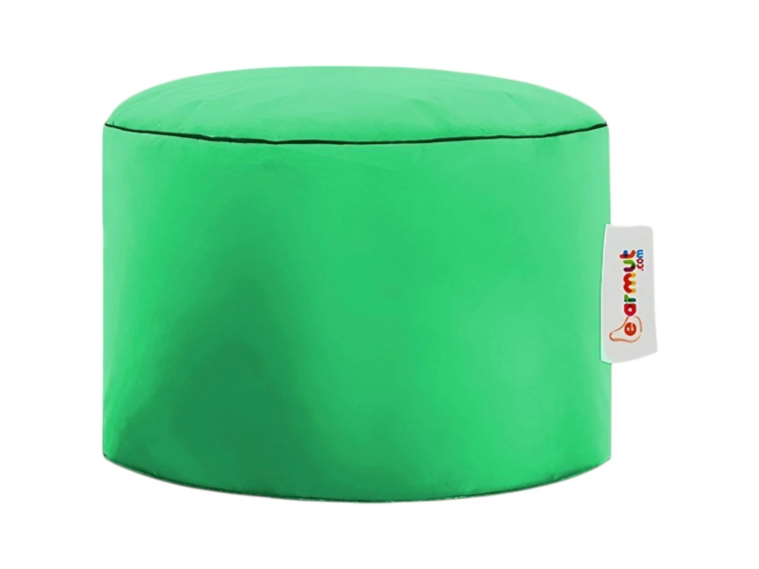Pouf extérieur imperméable vert - forme ronde ARTA