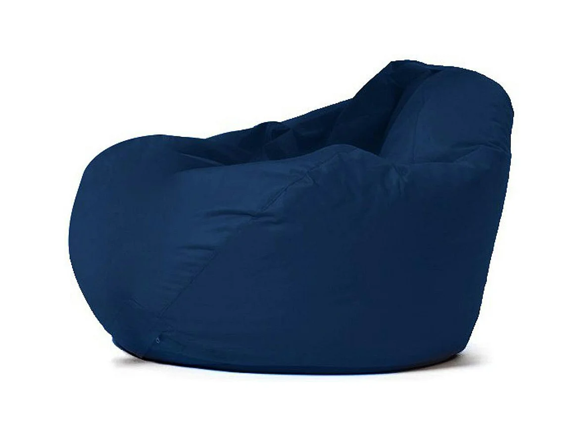 Pouf poire géant extérieur bleu ARTA